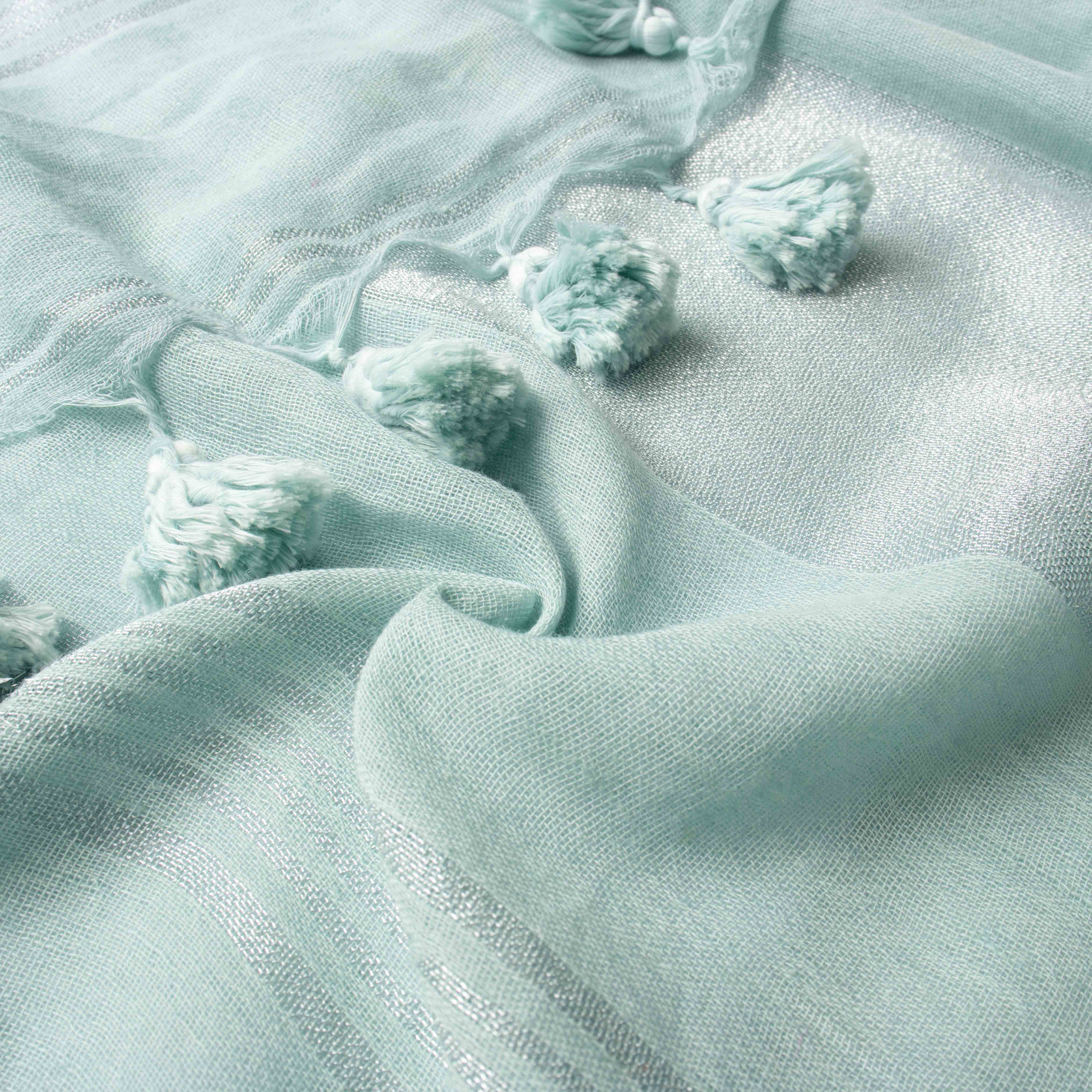 Plush Earthy Green 100% Organic Linen Saree