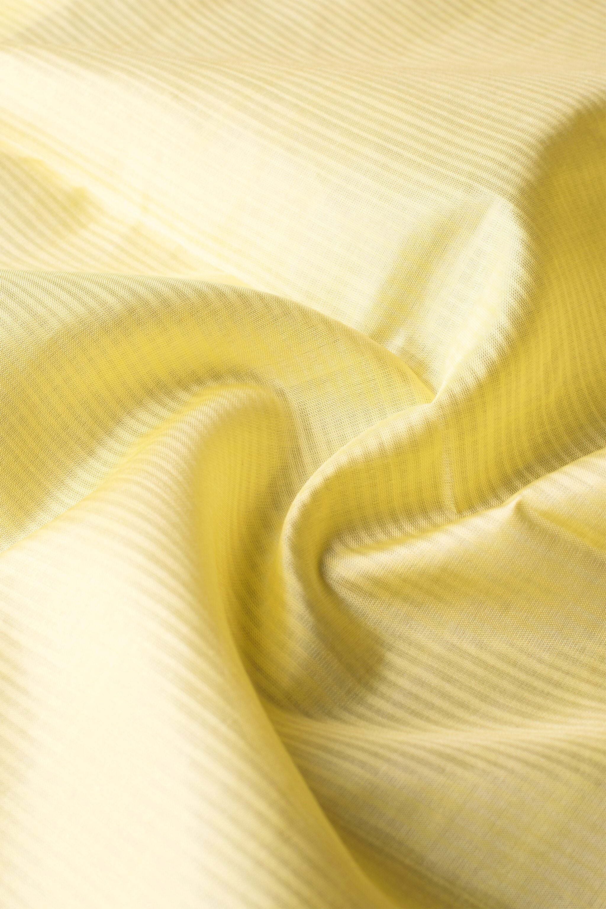 Handwoven Royal Purple and Pastel Yellow Kanjeevaram Soft Silk (Double Warp)